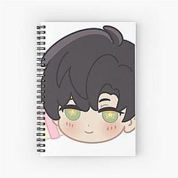 Love & Deepspace: Chibi Zayne "Pleasant Surprise" Spiral Notebook