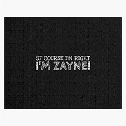 Of Course I'm Right Fun Personalized Name Jigsaw Puzzle