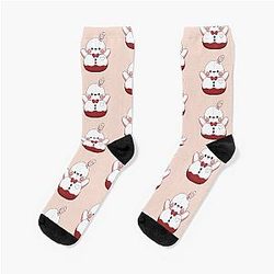 Zayne Warm Snowman Pelushie Love DeepSpace Fanart Socks