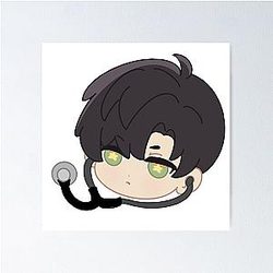Love and Deepspace: Chibi Zayne "Auscultation" Poster