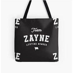 Team Zayne Lifetime Member Funny Tote Bag