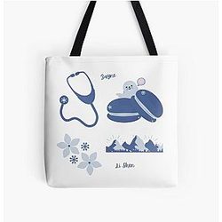Zayne - Sticker Pack - Otome Game - Love All Over Print Tote Bag