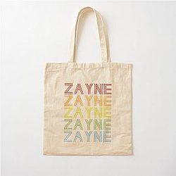 Zayne Name T Shirt - Zayne Vintage Gift Item Tee Cotton Tote Bag