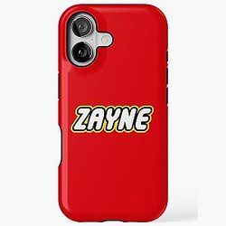 Zayne Trending Bricks Birthday Plastic Block iPhone Tough Case