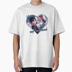 Love Zayne Otome Game LADS Li Shen Sticker Oversized T-Shirt