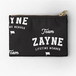 Team Zayne Lifetime Member Funny Zipper Pouch