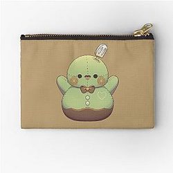 Zayne Matcha Snowman Pelushie Zipper Pouch