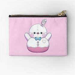 Zayne Spring Snowman Pelushie Love DeepSpace Fanart Zipper Pouch