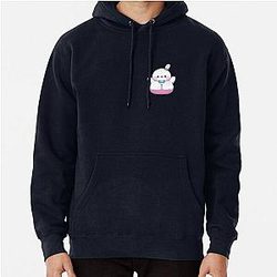Zayne Spring Snowman Pelushie Love and Deep Space Fanart Pullover Hoodie
