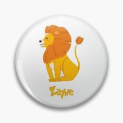 Zayne Lion Baby Wild Animal Pin