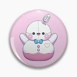 Zayne Spring Snowman Pelushie - Love Fanart Pin