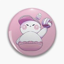 Zayne Volleyball Snowman Sweetheart Love and Fanart Pin