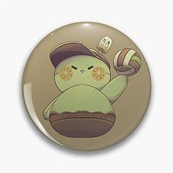 Zayne Snowman Camping Love Fanart Pin