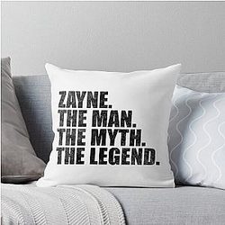 Zayne The Man The Myth Legend Throw Pillow