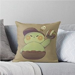 Zayne Volleyball Camping Love and Fanart Throw Pillow