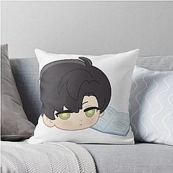 Love and Deepspace: Chibi Zayne Storyteller Throw Pillow