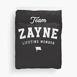 Team Zayne Funny Team Zayne Duvet Cover