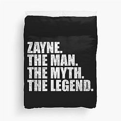 Zayne The Man Myth Legend Duvet Cover