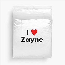 Zayne - Love and Space Duvet Cover