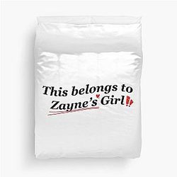 This Belongs to Zayne's Girl - Zayne Love Duvet Cover