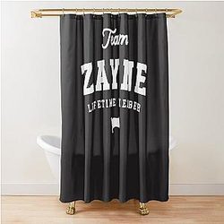 Team Zayne Lifetime Member Funny Shower Curtain