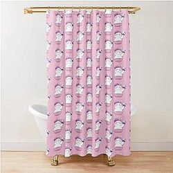 Zayne Volleyball Snowman Sweetheart Love Fanart Shower Curtain