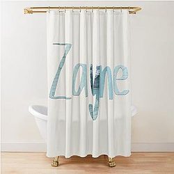 Zayne Name Shower Curtain