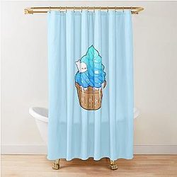 Zayne Cupcake Shower Curtain