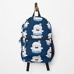Zayne Snowman Love Deepspace Pixel Art Backpack