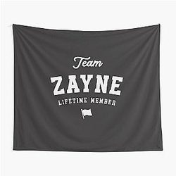 Team Zayne Lifetime Member Funny Zayne Tapestry