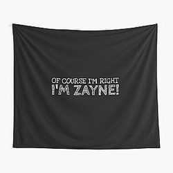 Of Course I'm Right Funny Personalized Name Tapestry