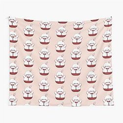 Zayne Warm Snowman Pelushie Love and Deep Space Fanart Tapestry