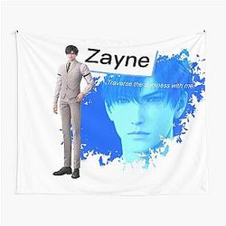Zayne Traverses the Darkness With Me Tapestry