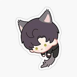 Love and Deepspace Zayne Kitty Sticker