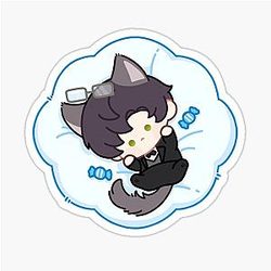Love and Deep Space Zayne Sticker