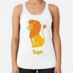 Zayne Lion Baby Boy Wild Animal Tank Top