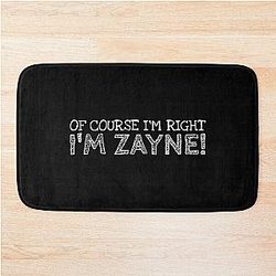 Of Course I'm Right Funny Personalized Name Bath Mat