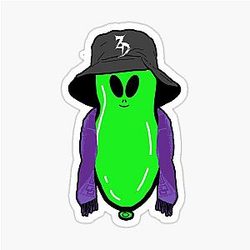 Kevin Zeds Wook Balloon Sticker