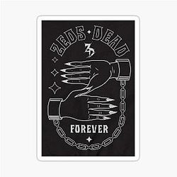 Zeds Dead Witch Hands Sticker
