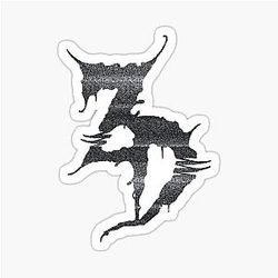 Zeds Dead Channel Flipping Sticker