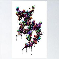 Zeds Dead Monsters Poster