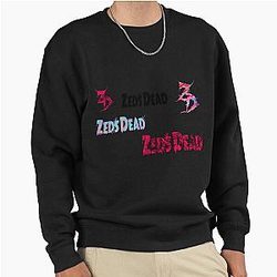Zeds Dead Sticker Pack Pullover Sweatshirt