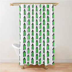 Kevin Zeds Dead Wook Balloon Shower Curtain