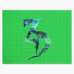 Zeds Dead Green Galaxy Jigsaw Puzzle
