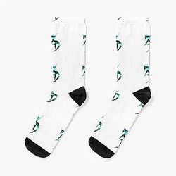 Zeds Dead Green Socks