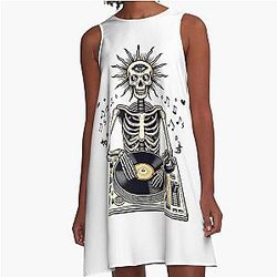 Zeds Dead EDM A-Line Dress