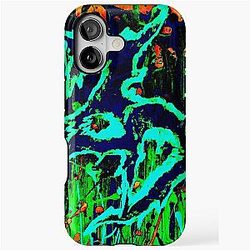 Zeds Dead Abstract Art iPhone Tough Case