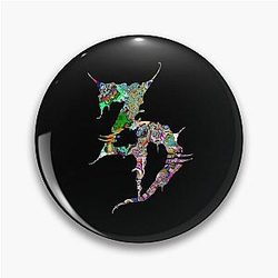 Zeds Dead Trippy Psychedelic Pin