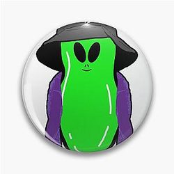 Kevin Zed's dead Wook balloon pin