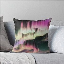 Zeds Dead Northern Light Throw Pillow